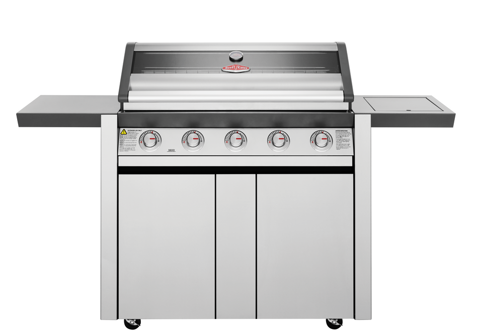 1600S Serie - 5 Branders BBQ & Zijbrander Trolley