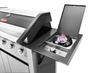 1600S Series - 5 Burner BBQ & Side Burner Trolley