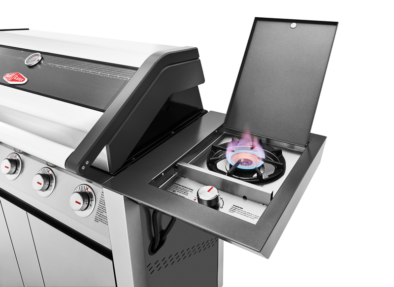 1600S Series - 5 Burner BBQ & Side Burner Trolley
