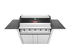 1600S Series - 5 Burner BBQ & Side Burner Trolley