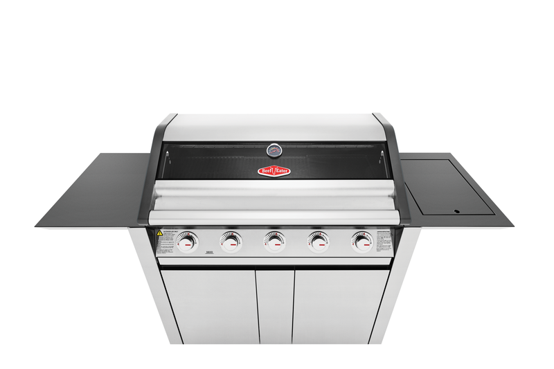 1600S Series - 5 Burner BBQ & Side Burner Trolley