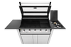 1600S Series - 5 Burner BBQ & Side Burner Trolley