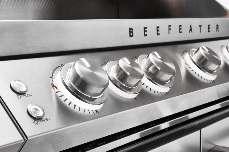 7000 Series Premium 5 Burner BBQ & Side Burner Trolley