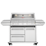 7000 Series Premium 5 Burner BBQ & Side Burner Trolley
