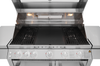7000 Series Premium 5 Burner BBQ & Side Burner Trolley