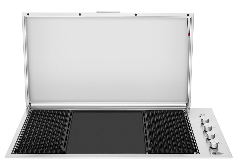 Signature Proline Series - 6 Burner Flat Lid Built In BBQ